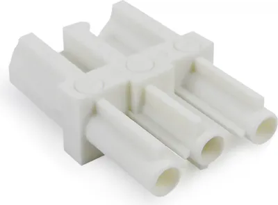 Produktbild von Thebo Adapter 3-polig ST18 Stecker Kupplung in weiss / Zubehör