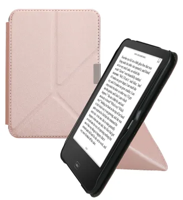 Produktbild von kwmobile Schutzhülle für Tolino Vision 1 / 2 / 3 / 4 HD Hülle - Kunstleder Case - eReader Klapphülle mit Auto Sleep Funktion - Cover mit Ständer -