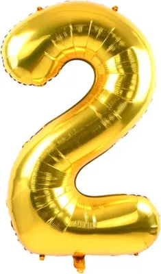 Productafbeelding van Jumada – Goudkleurige ballon in de vorm van het cijfer 70 – Folie – Cijfer 2
