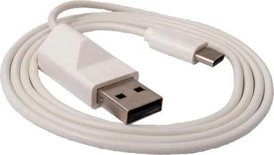 Produktbild von 2in1 USB 3.1 Kabel 50 cm Typ C Stecker & 2.0 A Buchse zu A Stecker Adapter Weiß