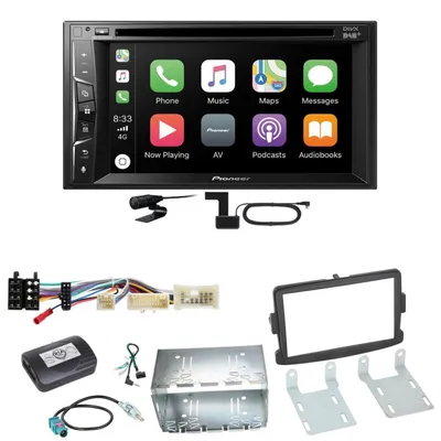 Produktbild von Pioneer AVH-Z3200DAB Carplay Bluetooth DAB Einbauset für Dacia Dokker Sandero