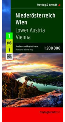 Produktbild von Niederösterreich - Wien, Straßen- und Freizeitkarte 1:200.000, freytag & berndt