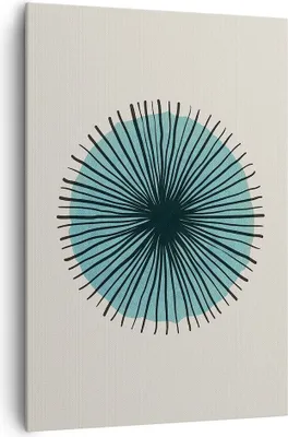 Produktbild von Bild auf Leinwand - Leinwandbild - Einteilig - Auge Abstraktion Modern - 70x100cm - Wand Bild - Wanddeko - Wandbilder - Leinwanddruck - Wanddekoration - Leinwand bilder - Wandbild - PA70x100-4224