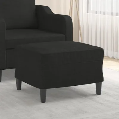 Produktbild von The Living Store Fußhocker Schwarz 60x50x41 cm Stoff