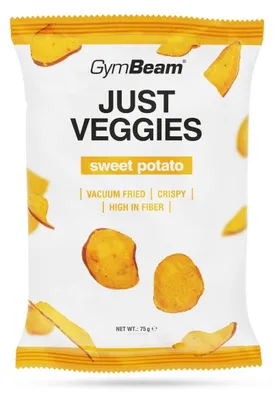 Obrázok produktu pre GymBeam – Just Veggies – Sladké zemiaky, 12 x 75 g