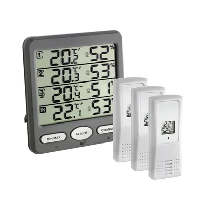 Obrázek produktu pro TFA-Dostmann 30.011205 TFA 30.3054.10 Klima Monitor