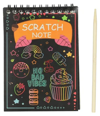 Image de Carnet Scratch – 10 feuilles