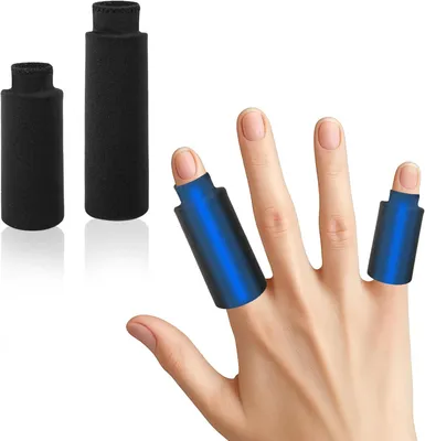 Zdjęcie produktu dla Kompresy chłodzące na palce, zestaw 2 sztuk, o wymiarach 5 cm i 7 cm, wielokrotnego użytku, do łagodzenia bólu