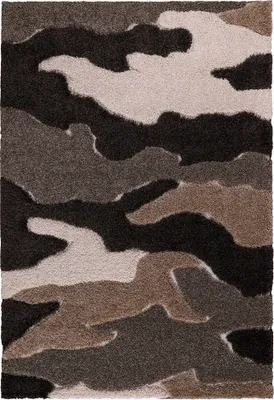 Produktbild von Teppich LUXUS 3508 DARK BROWN 80x150 RECHTECK
