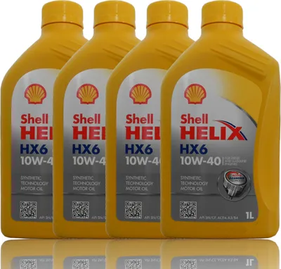 Produktbild von Shell Helix Ultra HX6 10W-40 4x1 Liter