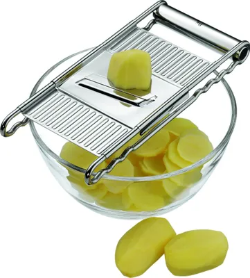 Obrázok produktu pre WMF 3201000776, Ploché strúhadlo, Nerezová oceľ, Nerezová oceľ, 18/10 Cr.Ni. Stainless Steel, Nerezová oceľ, Nerezová oceľ