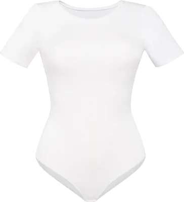 Zdjęcie produktu dla Teyli body damskie z krótkim rękawem Shirty Female 2403 biały XS