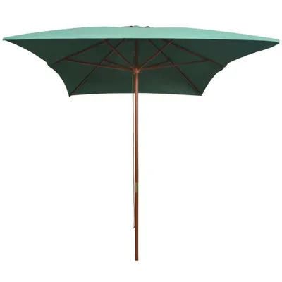 Immagine prodotto di Ombrellone 200x300 cm con Palo in Legno Verde