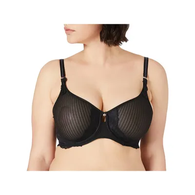 Produktbild von Triumph Damen Bügel-BH Peony Florale - BLACK - Größe 75D