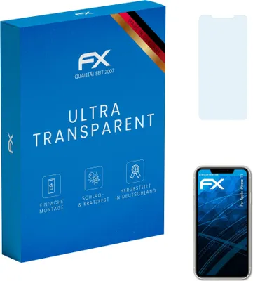 Produktbild von atFoliX 4061186040088, Apple, iPhone 11, Kratzresistent, Transparent, 3 Stück(e)