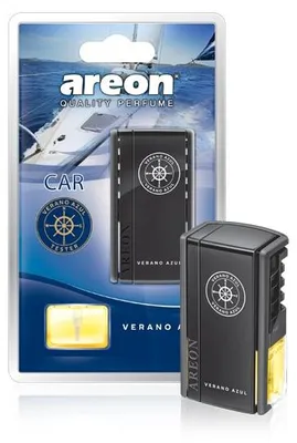 Original Areon LUX Auto Parfüm Lufterfrischer Duftbaum Lüftungsgitter Verano Azu – Produktansicht