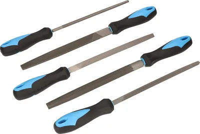 Produktbild von KOTARBAU® Metallfeilen-Set 5-tlg. 30cm Professioneller Schlossersatz