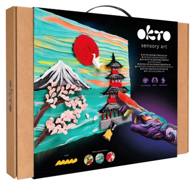 Obrázok produktu pre Penová hlina Okto Japan 10042 Viacfarebná 42 x 30 x 3 cm