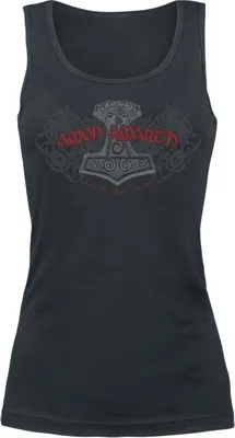Produktbild von Amon Amarth Top Damen Hammer schwarz L