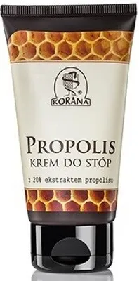 Produktbild von Propolis-Fußcreme gegen rissige Fersen trockene Haut und Schweißbildung, 75 ml