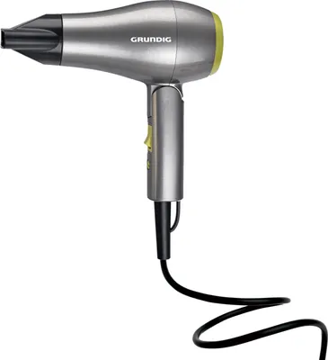 Produktbild von Grundig HD 1800, Graubraun, Limette, Einfarbig, Hängeschlaufe, 1,8 m, 1200 W, 1 Stück(e)