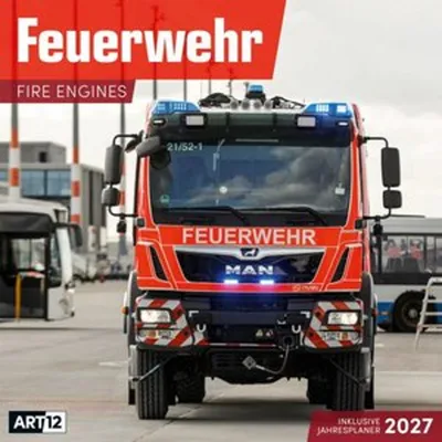 Image de Calendrier des pompiers 2027 - 30 x 30 - Art12