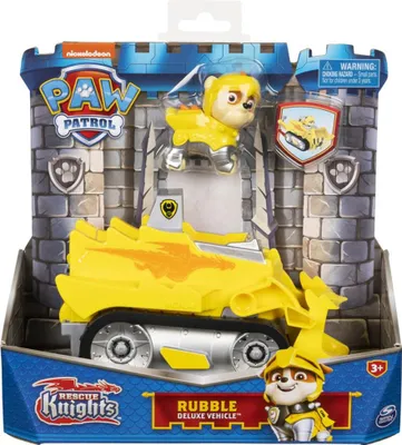 Zdjęcie produktu dla PAW Patrol PAW VHC ThmVhcKnghtsRubble OC GML, 3 lat(a), Wielobarwny