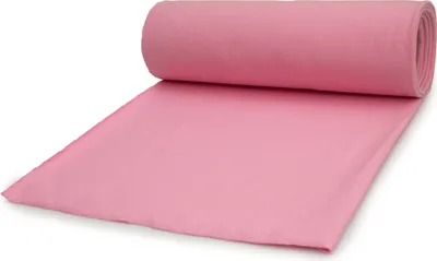 Produktbild von French Terry, Baumwolle Sweatshirtstoff, Bonbonrosa 50 x 185 cm
