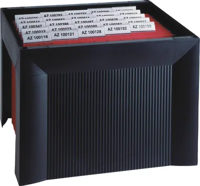 Produktbild von Hängemappenregistratur Karat schwarz Packung mit 5 Stück