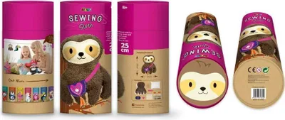 Produktbild von Moja pierwsza lalka do uszycia - Leniwiec