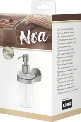 Obrázek produktu pro Dávkovač mýdla Lenz Noa niklový