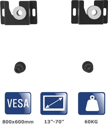 Zdjęcie produktu dla Akyga AK-MB-12, 60 kg, Stal, Czarny