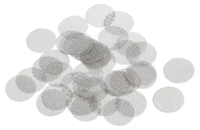 Edelstahl-Slangzeef 12,7 mm Ø, 80 Stück, Maschenweite 60