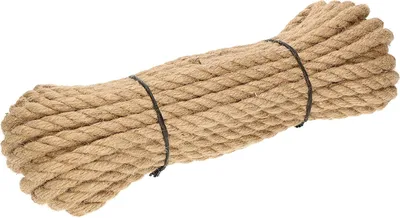 Obrázok produktu pre KOTARBAU® Jutové lano 14-30m Twisted Dekoratívne na utesnenie drevených domov z balíkov