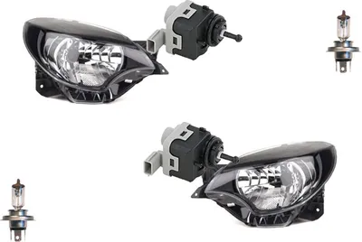 Immagine prodotto di Johns, fari adatti a Renault Twingo II + H4 L R Twingo 2 2012- con servomotore 8200501939 2605600Q0E 260562319R 4420577 93168280 26060-9966R