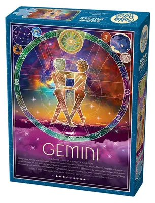 Obrázok produktu pre Puzzle 500 Znaki zodiaku Bliźnięta 112272