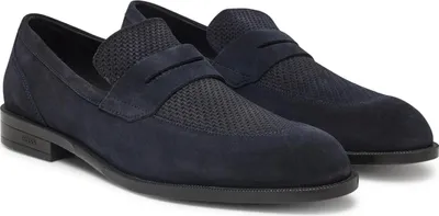 Zdjęcie produktu dla Męskie buty derby Boss w kolorze granatowym 50541707-401 rozmiar 46