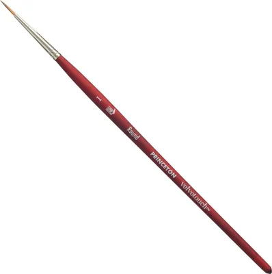 Produktbild von Princeton Brush Velvetouch Multi-Technique Synthetic Round Short Rundpinsel 1 1 stk