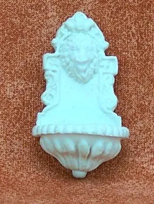 Produktbild von Wandbrunnen aus Polyresin weiß 6,5 cm.  W815
