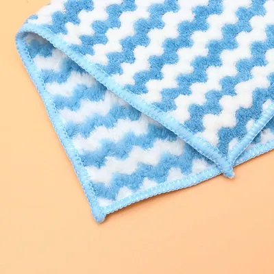Produktbild von 6 dicke Mikrofasertücher aus Polyester zum Spülen, Trocknen und Polieren von Geschirr und Schüsseln