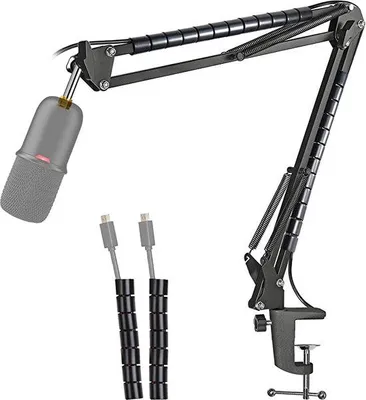 Image de Bras de microphone réglable avec trépied