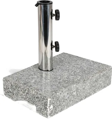 Produktbild von Granit Balkon-Sonnenschirmständer 25kg Schirmständer Schirmfuß Schirmhalter