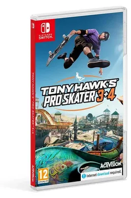 Produktbild von Activision Tony Hawk's Pro Skater 3 + 4 NSW, Nintendo Switch, Multiplayer-Modus, Physische Medien