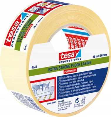 Obrázok produktu pre Tesa obojstranná lepiaca páska Tesafix 4944 Dĺžka 25 m Šírka 50 mm - 04944-00001-11