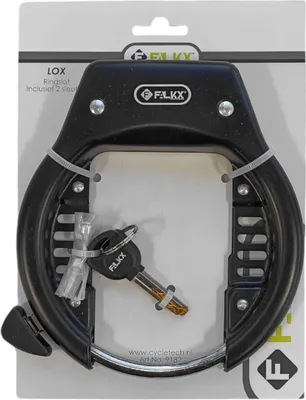 Produktbild von Falkx Lox Rahmenschloss schwarz. 82 mm breit