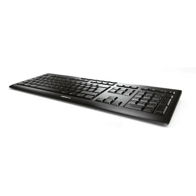 Produktbild von CHERRY Stream Wireless, Volle Größe (100%), Verkabelt & Kabellos, RF kabellos + USB, QWERTZ, Schwarz