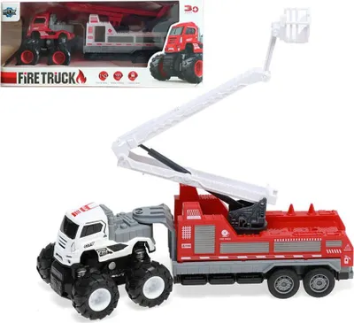 Produktbild von Atosa Metall 2er Set Lkw 31x13 Cm Silber Silber One Size