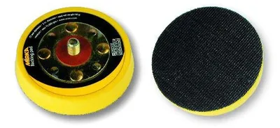 Produktbild von MIRKA MIRKA KLETT-Teller medium Ø 77 mm ungelocht 5/16“ Gewinde Klett (1 St)