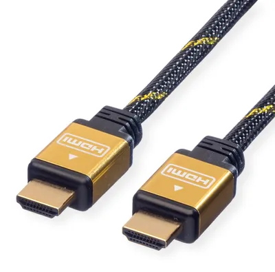Image de ROLINE GOLD Câble HDMI High Speed avec Ethernet, 2 m