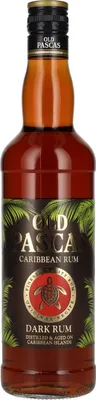 Produktbild von Old Pascas Barbados Dark Rum 37,5% Vol. 0,7l